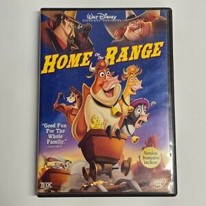 Home On The Range DVD Western Animated Movie Disney 2004 Bilingual
